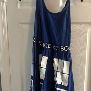 Police Box Dress